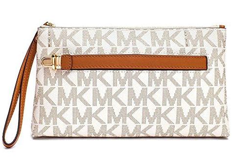 michael kors charlton wristlet|michael kors wallet with strap.